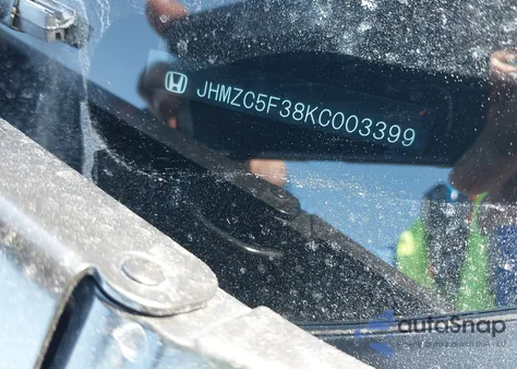 2019 Honda Clarity Plug-In Hybrid Touring z USA, uszkodzony, nr VIN JHMZC5F38KC003399